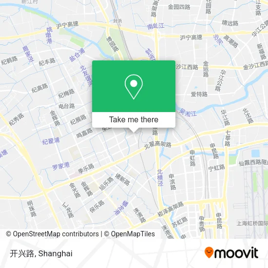 开兴路 map