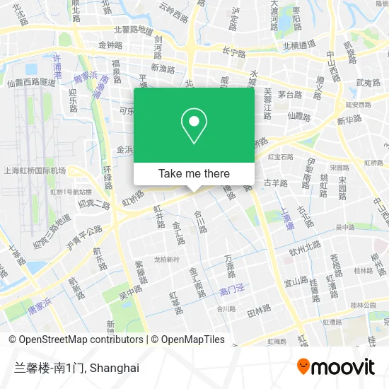 兰馨楼-南1门 map