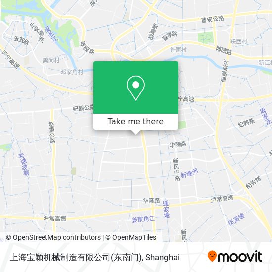 上海宝颖机械制造有限公司(东南门) map