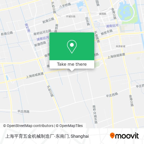 上海平育五金机械制造厂-东南门 map