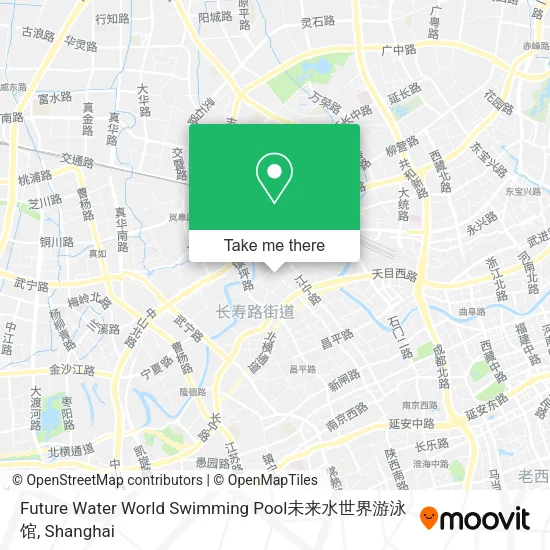 Future Water World Swimming Pool未来水世界游泳馆 map
