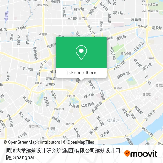 同济大学建筑设计研究院(集团)有限公司建筑设计四院 map