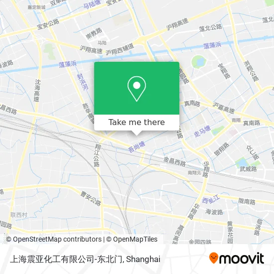 上海震亚化工有限公司-东北门 map