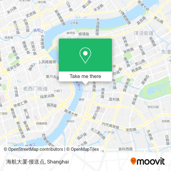 海航大厦-接送点 map