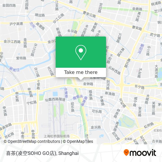喜茶(凌空SOHO GO店) map
