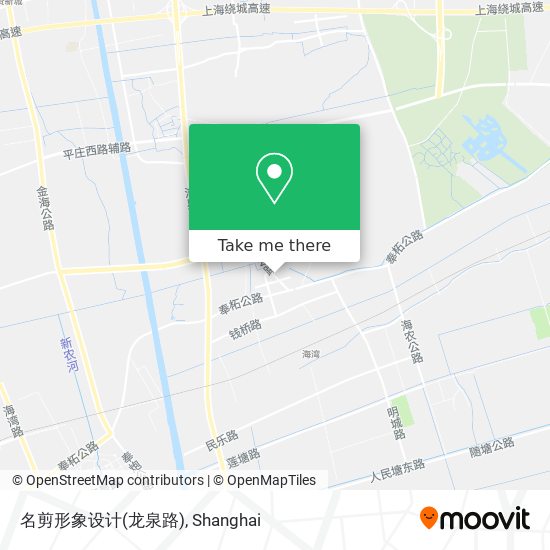 名剪形象设计(龙泉路) map