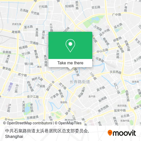 中共石泉路街道太浜巷居民区总支部委员会 map