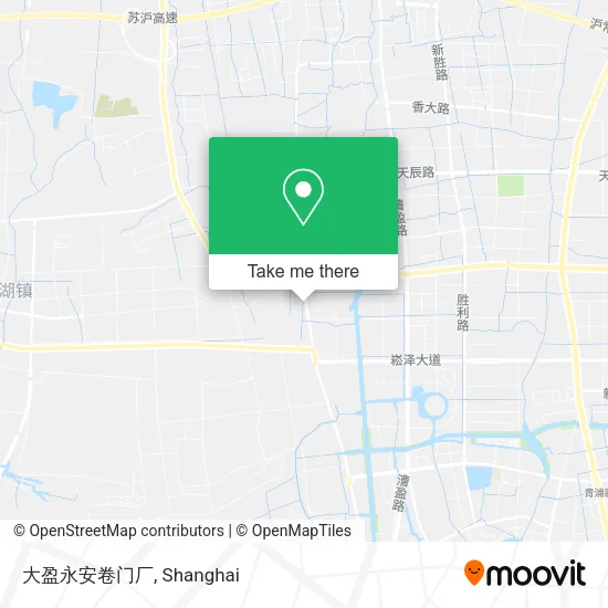 大盈永安卷门厂 map