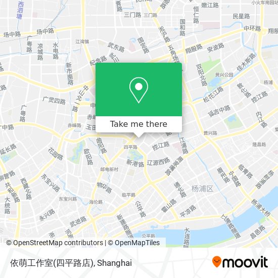 依萌工作室(四平路店) map