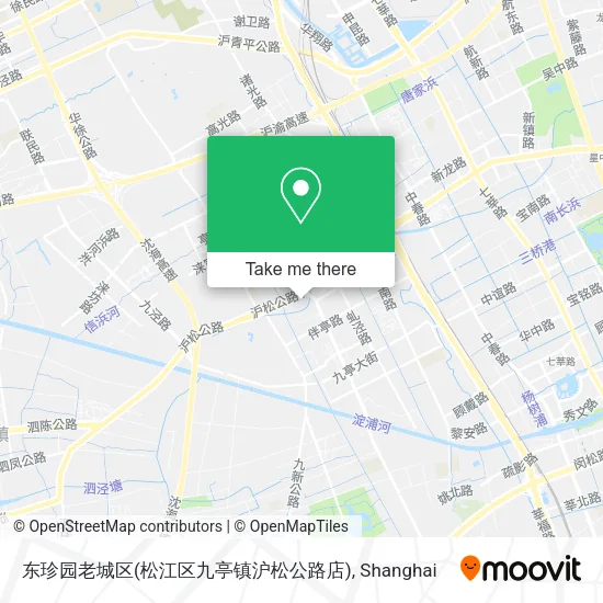 东珍园老城区(松江区九亭镇沪松公路店) map