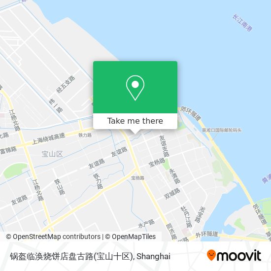 锅盔临涣烧饼店盘古路(宝山十区) map