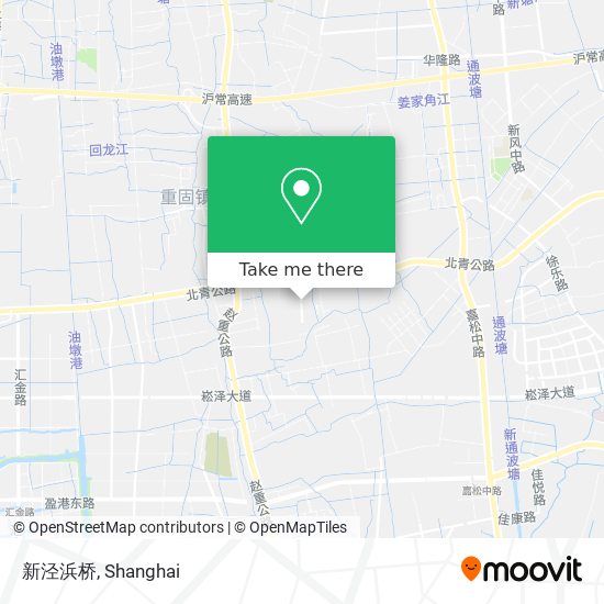 新泾浜桥 map