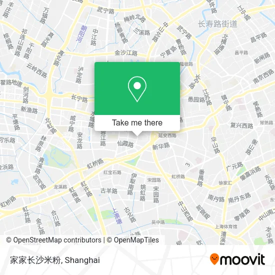 家家长沙米粉 map