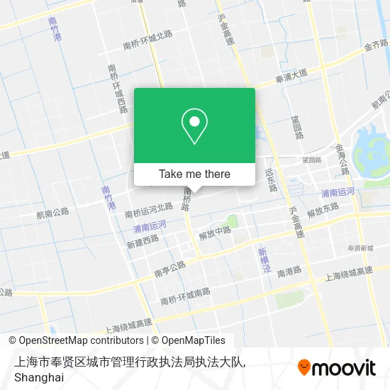 上海市奉贤区城市管理行政执法局执法大队 map
