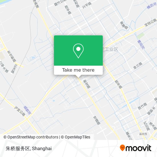 朱桥服务区 map