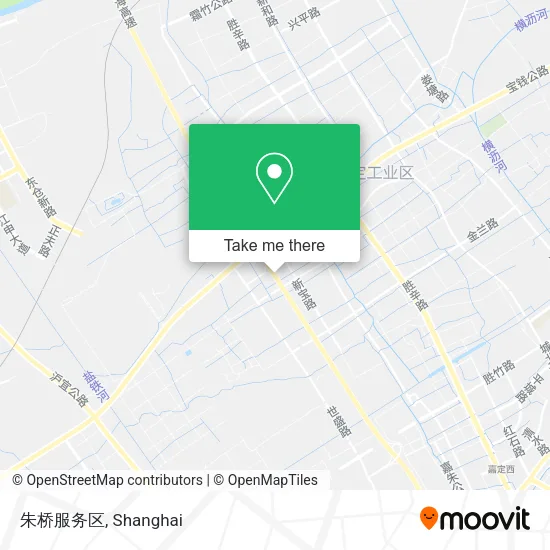 朱桥服务区 map