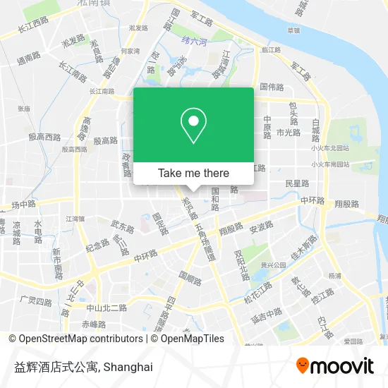 益辉酒店式公寓 map