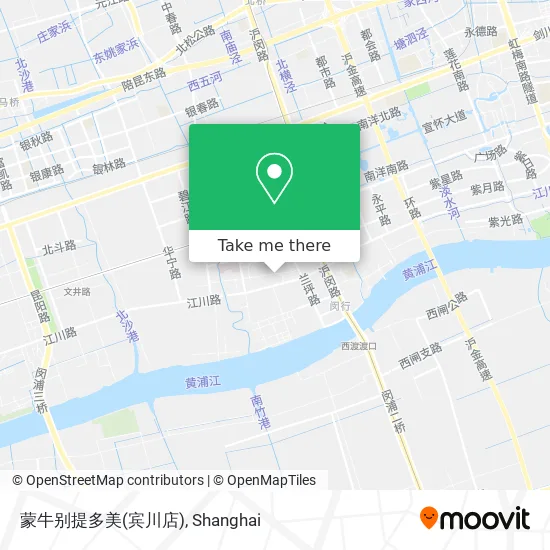 蒙牛别提多美(宾川店) map