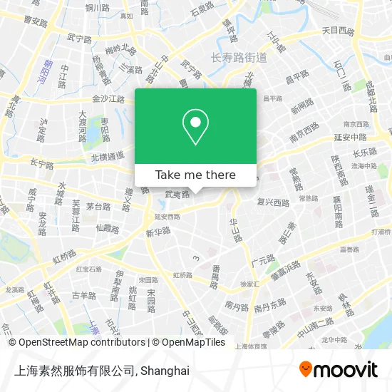 上海素然服饰有限公司 map
