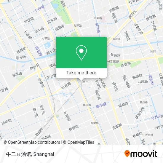 牛二豆汤馆 map