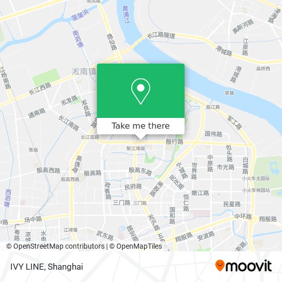 IVY LINE map