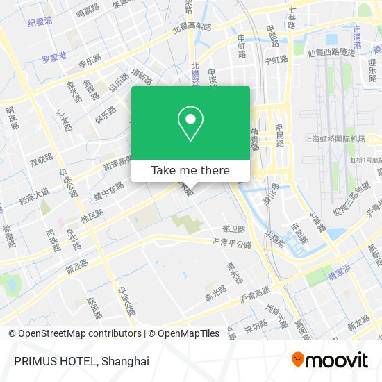 PRIMUS HOTEL map