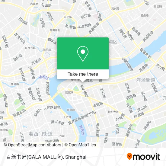百新书局(GALA MALL店) map