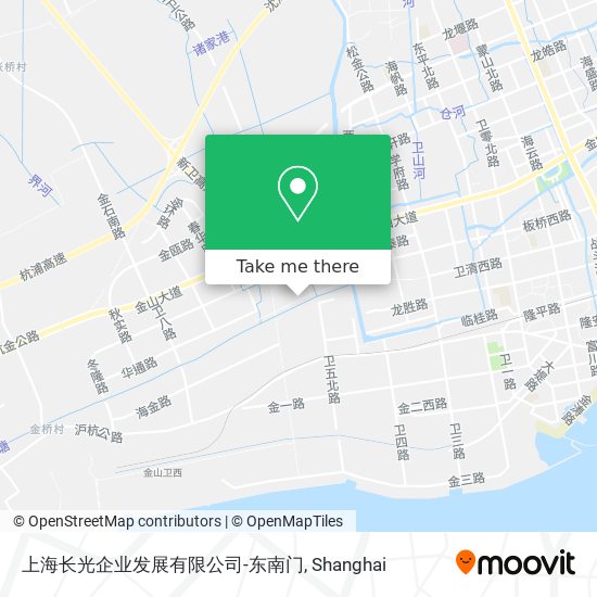 上海长光企业发展有限公司-东南门 map