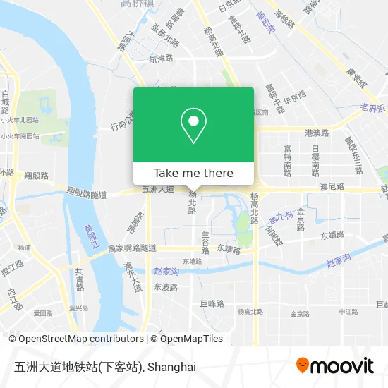 五洲大道地铁站(下客站) map
