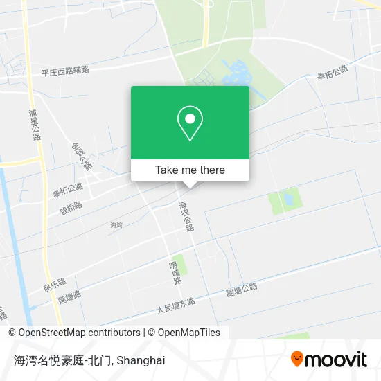 海湾名悦豪庭-北门 map