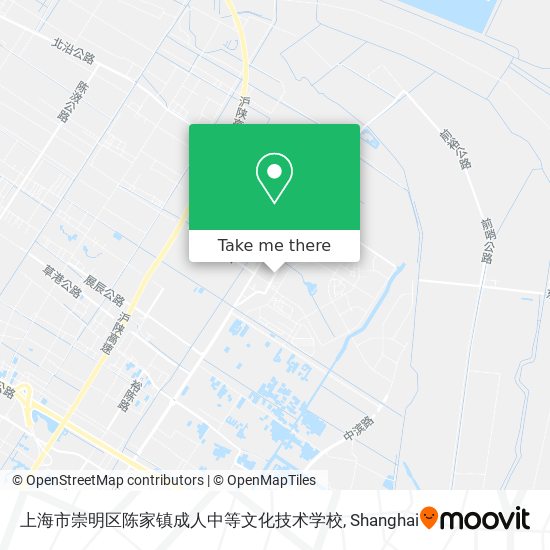 上海市崇明区陈家镇成人中等文化技术学校 map