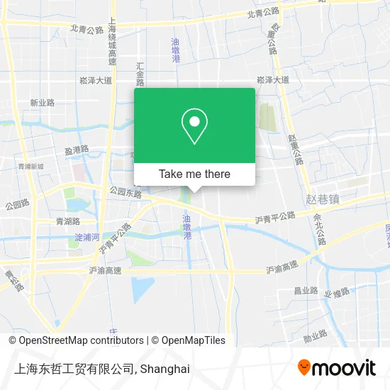 上海东哲工贸有限公司 map