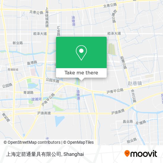 上海定箭通量具有限公司 map