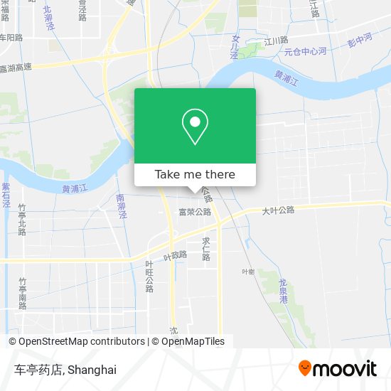 车亭药店 map