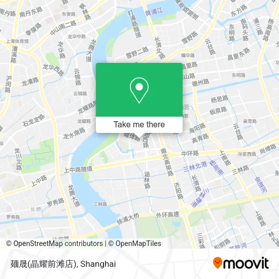 麺晟(晶耀前滩店) map