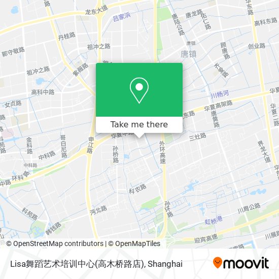 Lisa舞蹈艺术培训中心(高木桥路店) map