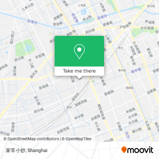 家常小炒 map
