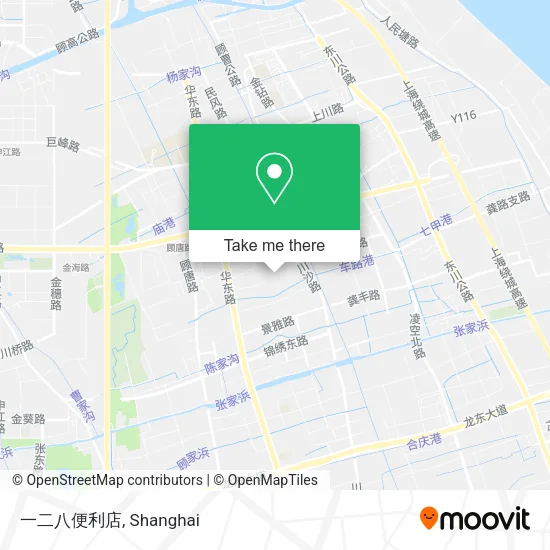一二八便利店 map
