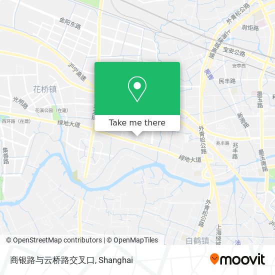 商银路与云桥路交叉口 map