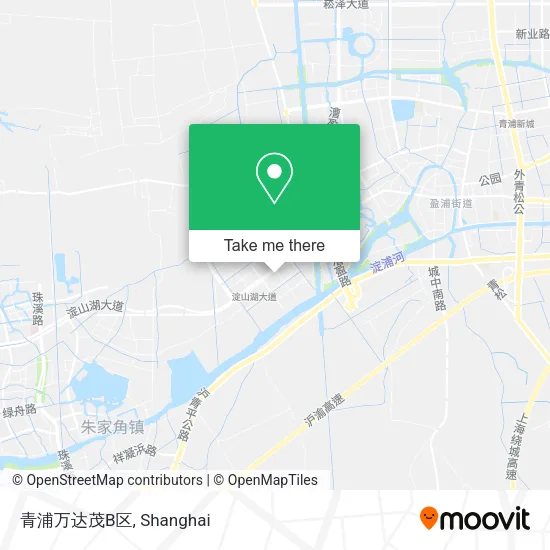青浦万达茂B区 map