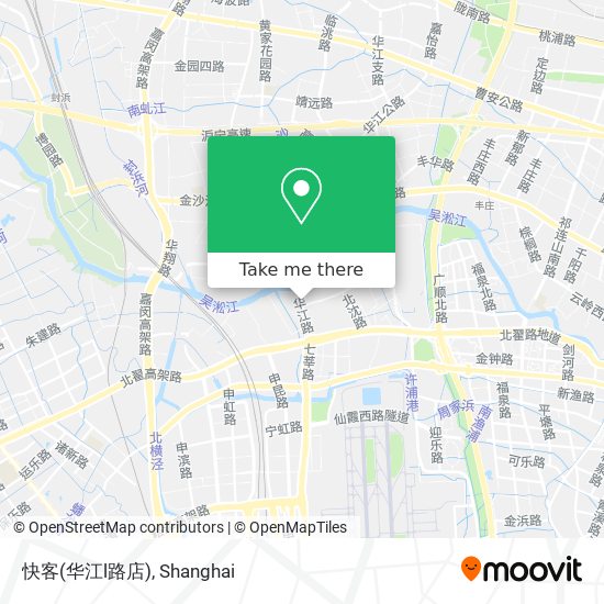 快客(华江l路店) map