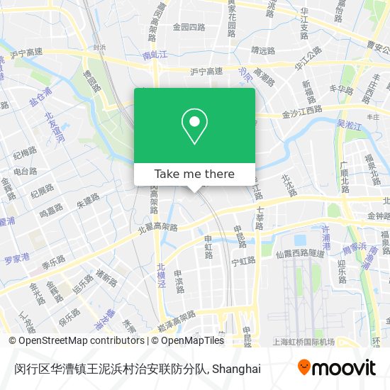 闵行区华漕镇王泥浜村治安联防分队 map