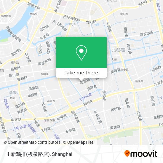 正新鸡排(板泉路店) map