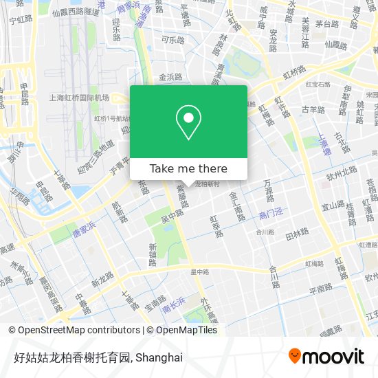好姑姑龙柏香榭托育园 map