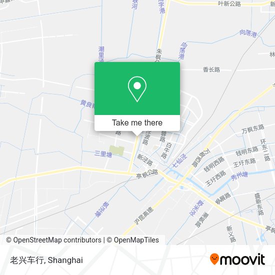 老兴车行 map