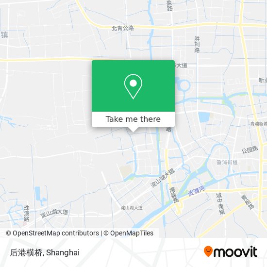 后港横桥 map