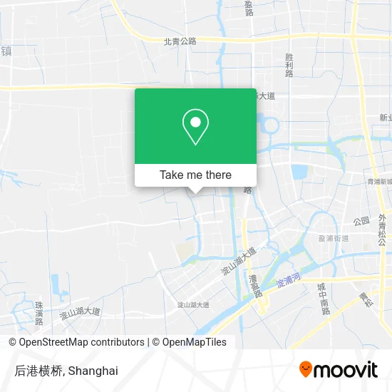 后港横桥 map