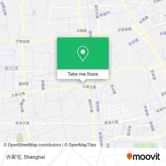 许家宅 map