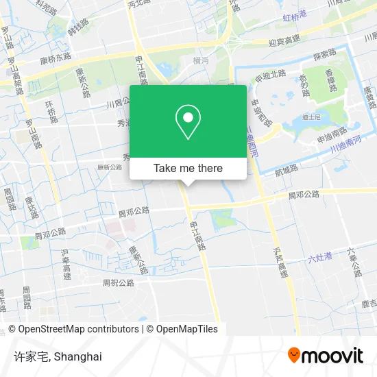 许家宅 map