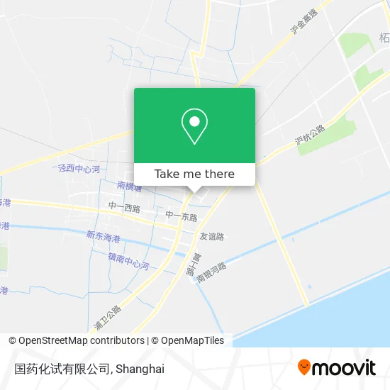 国药化试有限公司 map